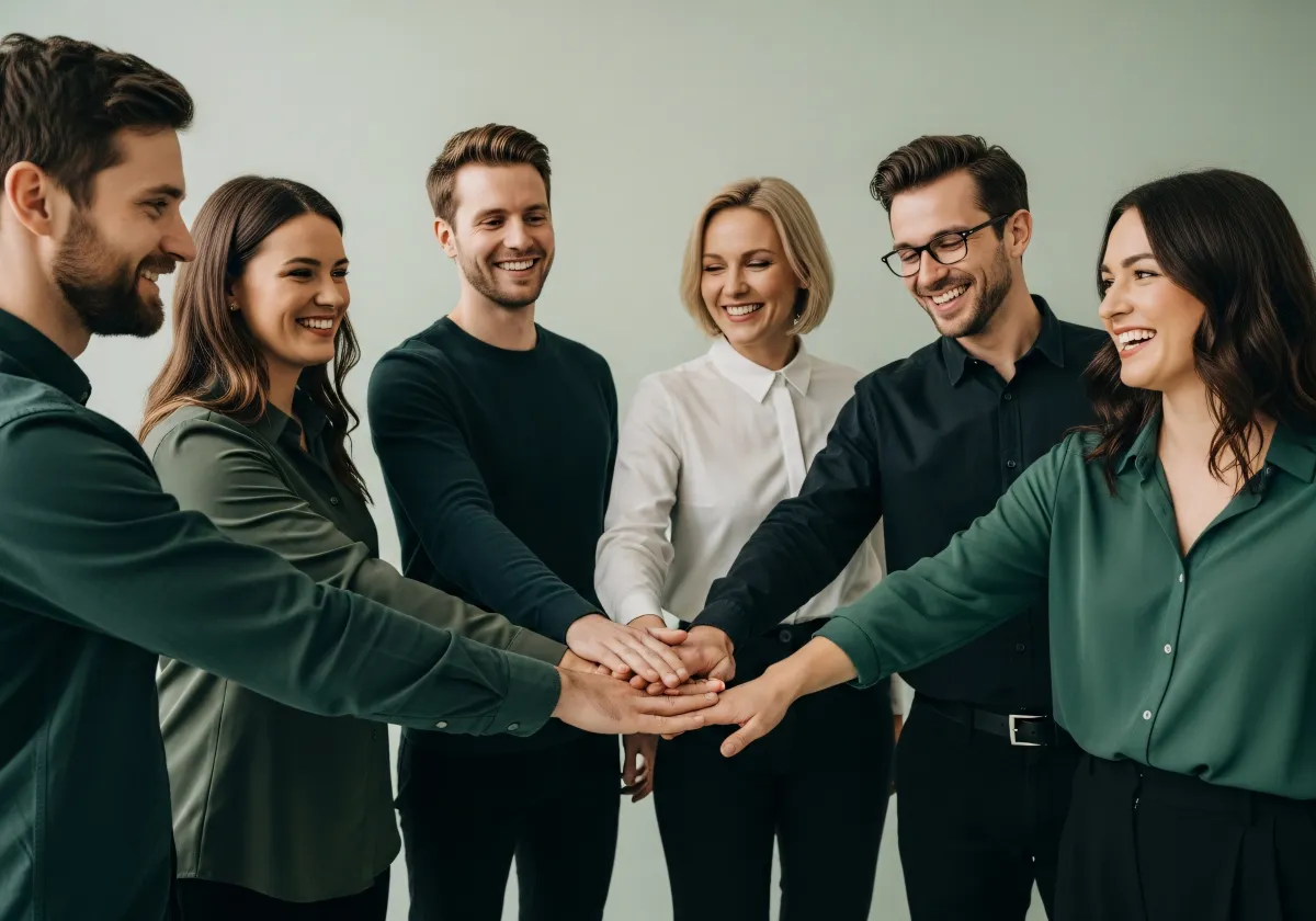 Profissionais portugueses em reunião